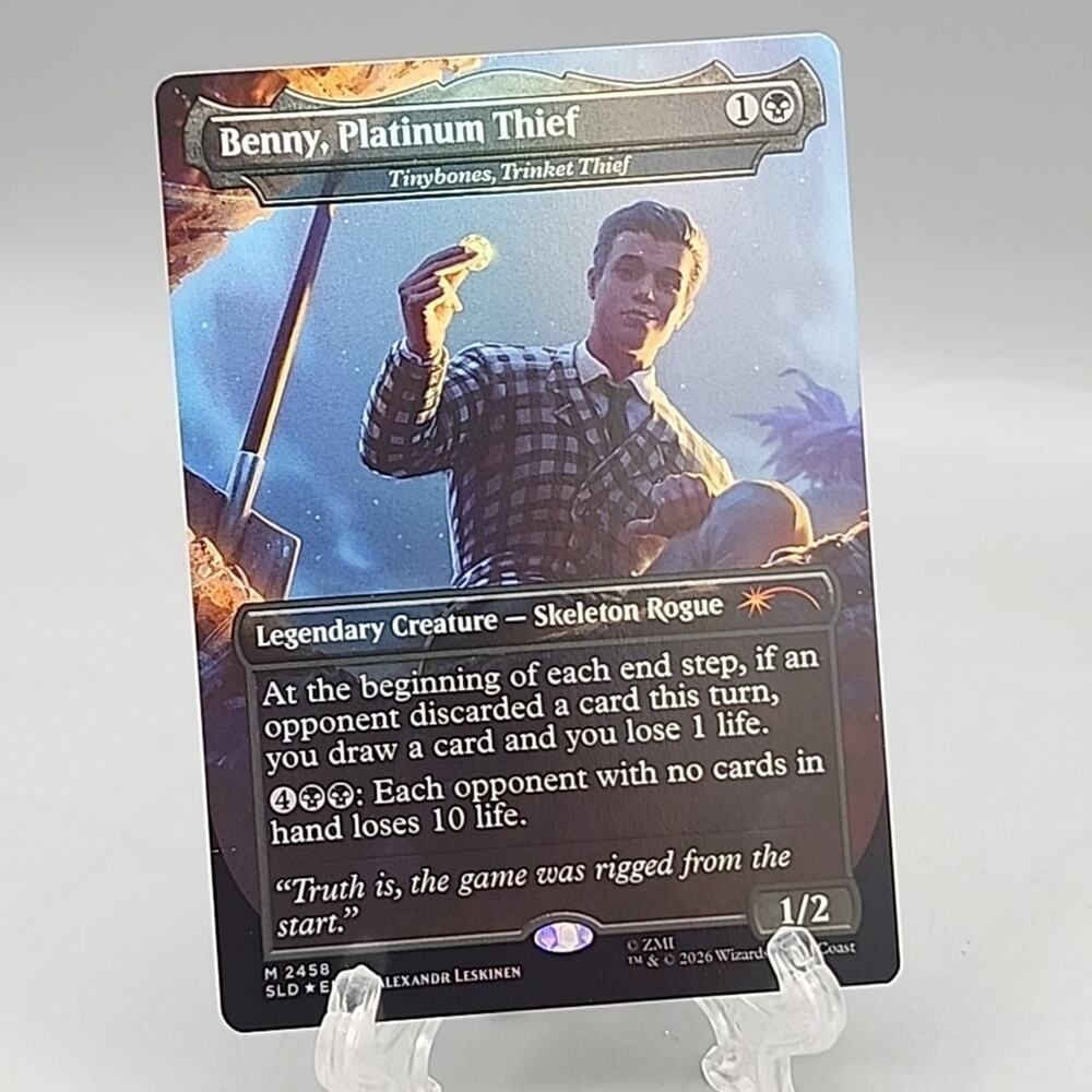 Benny, Platinum Thief - Secret Lair Drop #2458 Mythic Rare - Mint - MTG